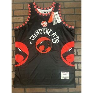THUNDERCATS Black Headgear Classics Basketball‎ Jersey ~Never Worn~ XL